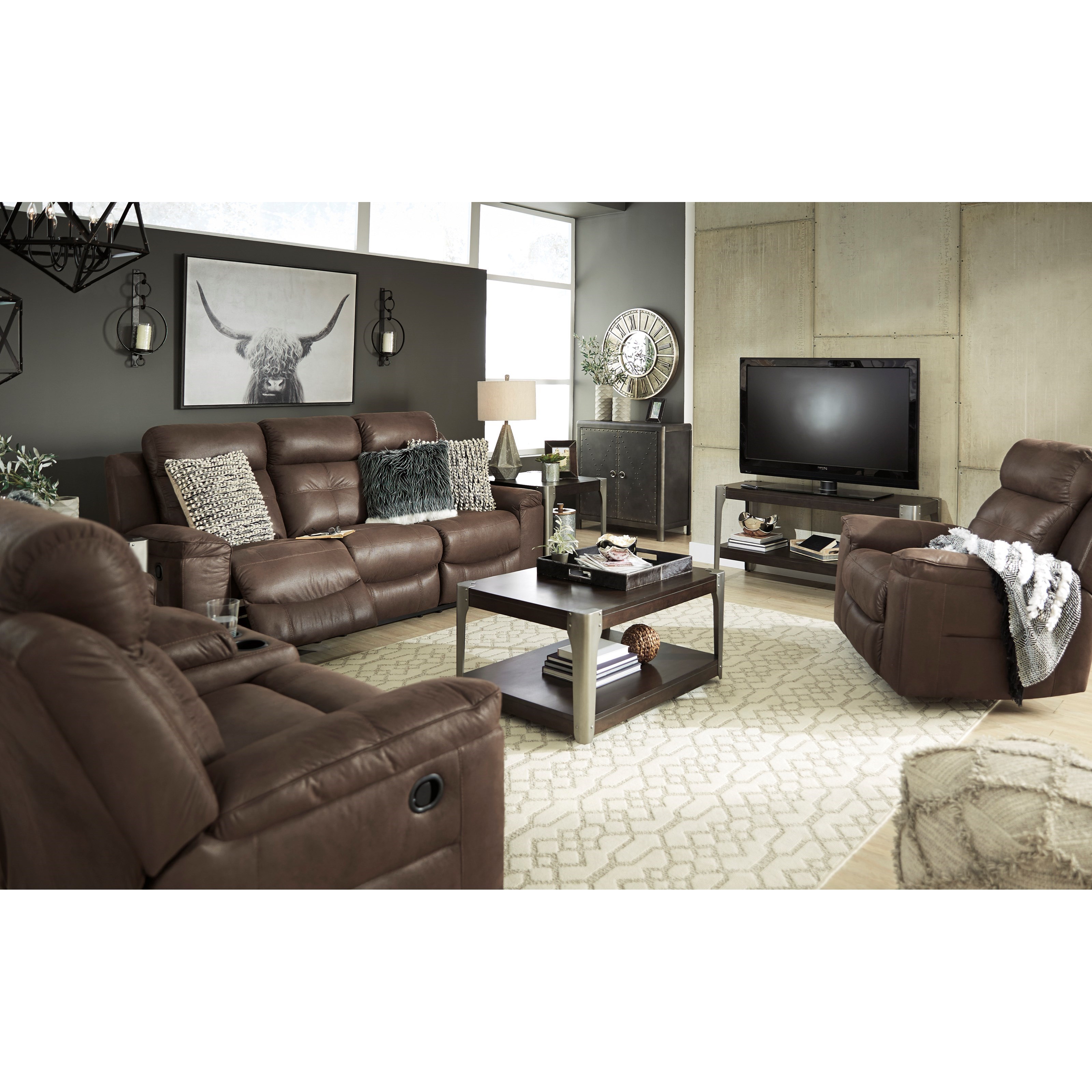 Jesolo reclining sofa and loveseat hot sale